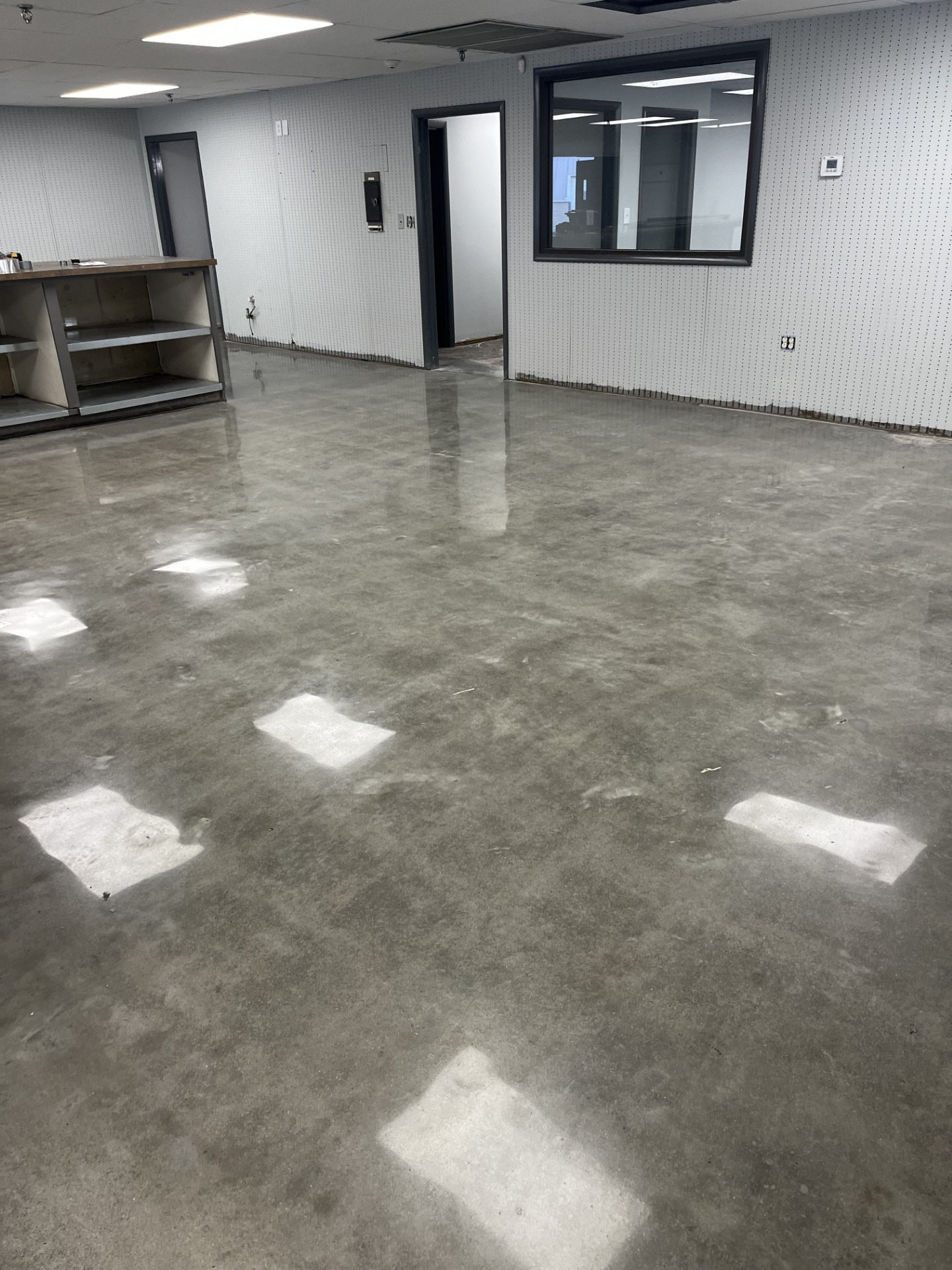 Polished Concrete Office Flooring